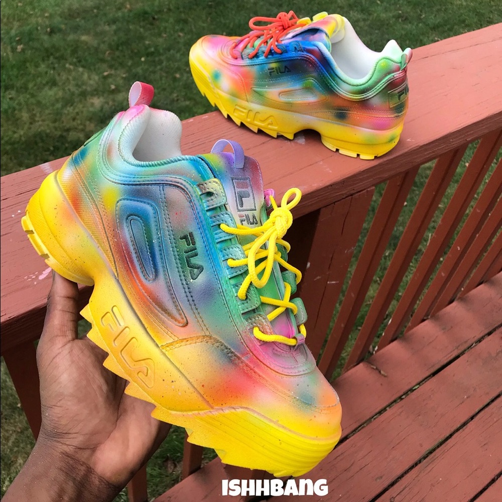 Filas Disruptor Customized Multi-Colored Filas